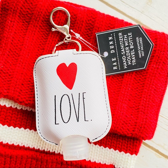 Rae Dunn Other - NEW Rae Dunn - ❤️ Refillable Hand Sanitizer Holder
